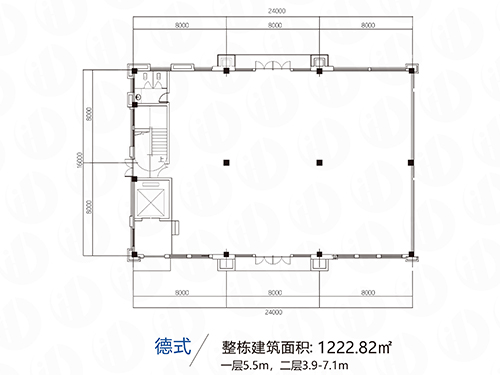 德式厂房户型图